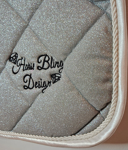Glimmer Dressurunderlag - Shadow Silver