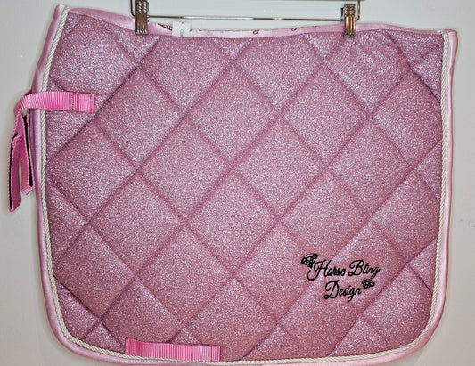 Glimmer Dressurunderlag - Shadow Pink