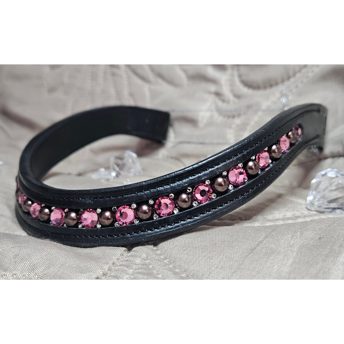 Carmeltino Coffee Perle - Sort Læder