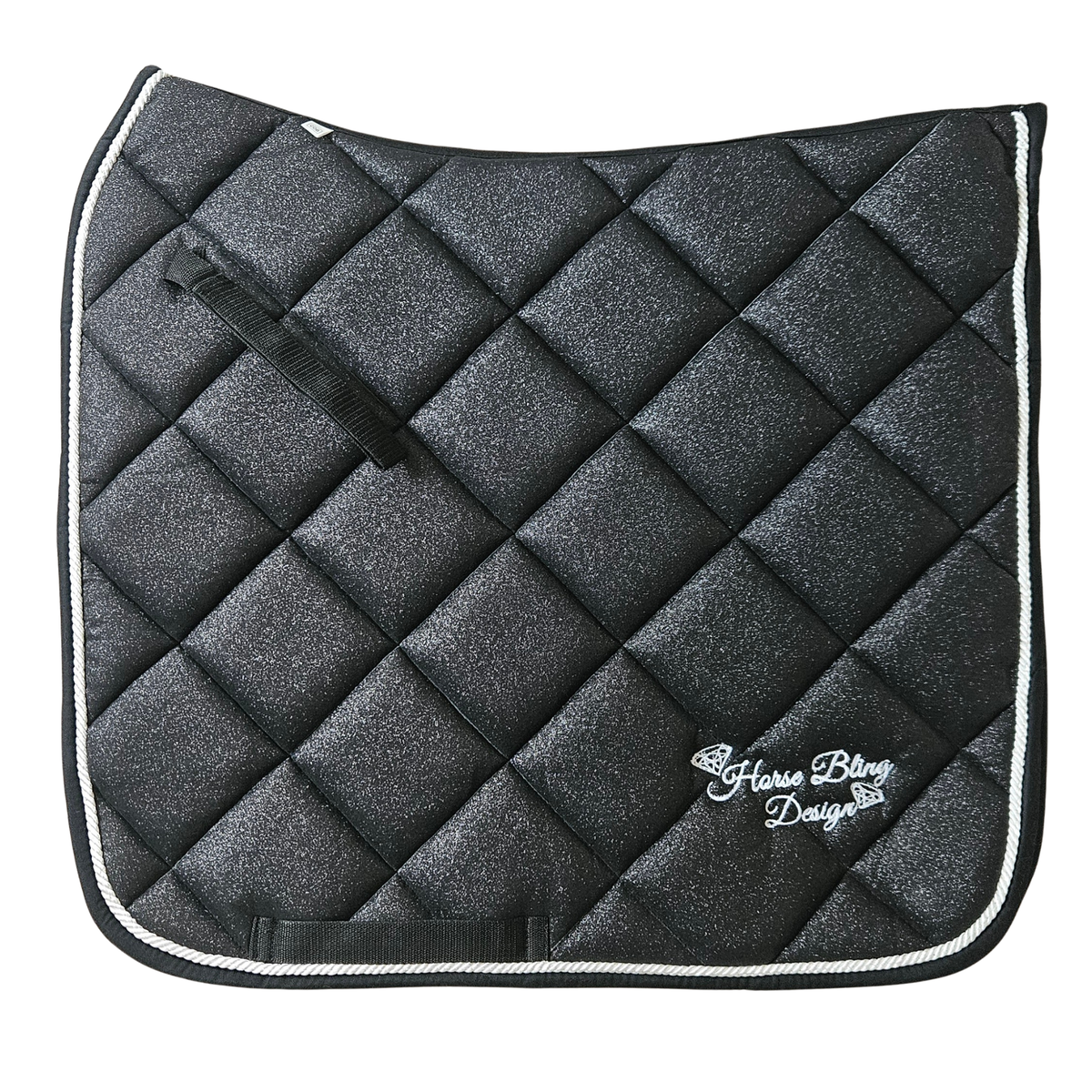 Glimmer Dressurunderlag - Shadow Black