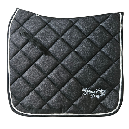 Glimmer Dressurunderlag - Shadow Black