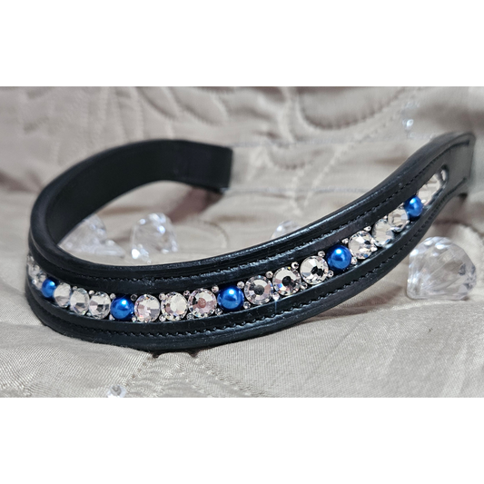 Cimberly Sapphire Perle - Sort Læder