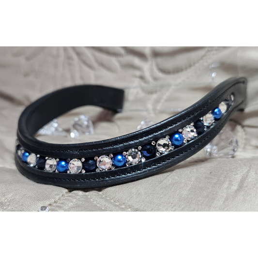 Cimberly Sapphire Perle - Sort Læder